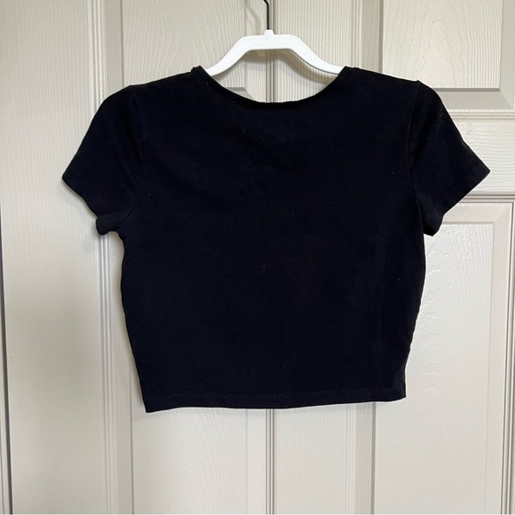 Wild Fable Cropped Short Sleeve Tee L - Picture 4 of 6